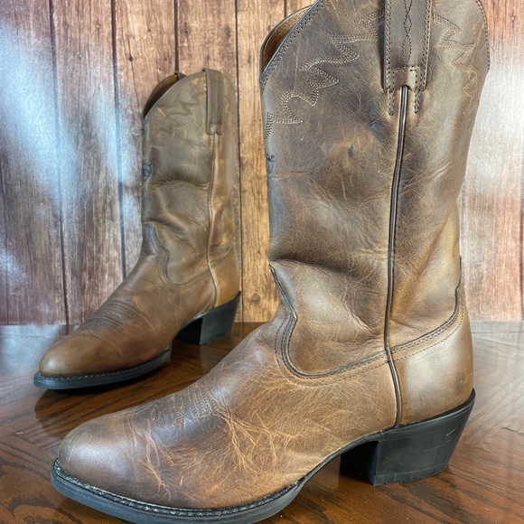 Ariat Other - Ariat Sedona Brown Mens Western Boots 34625 Sz 9.5 D Polished Great Shape!